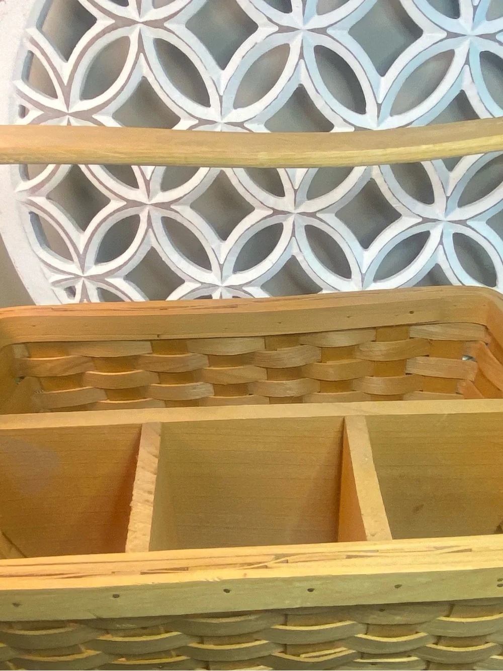 Unbranded Divided Compartments Basket - Perfect for Holding Flatware & Napkins‎